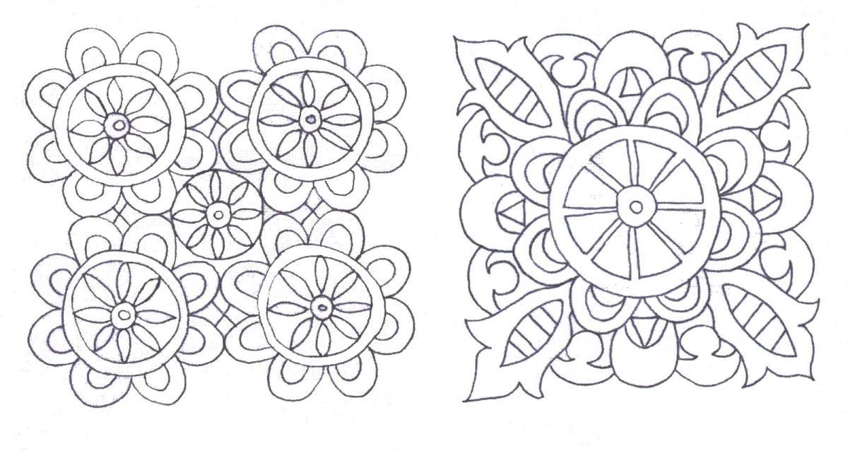 Трафарет салфетки для рисования