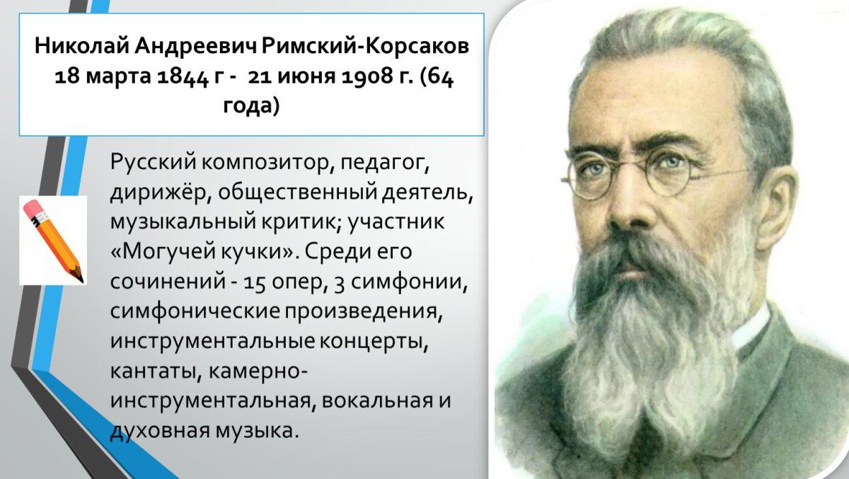 Н.А.Римский-Корсаков (1844-1908)