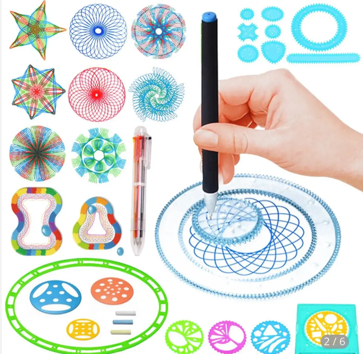 Спирограф эллипс