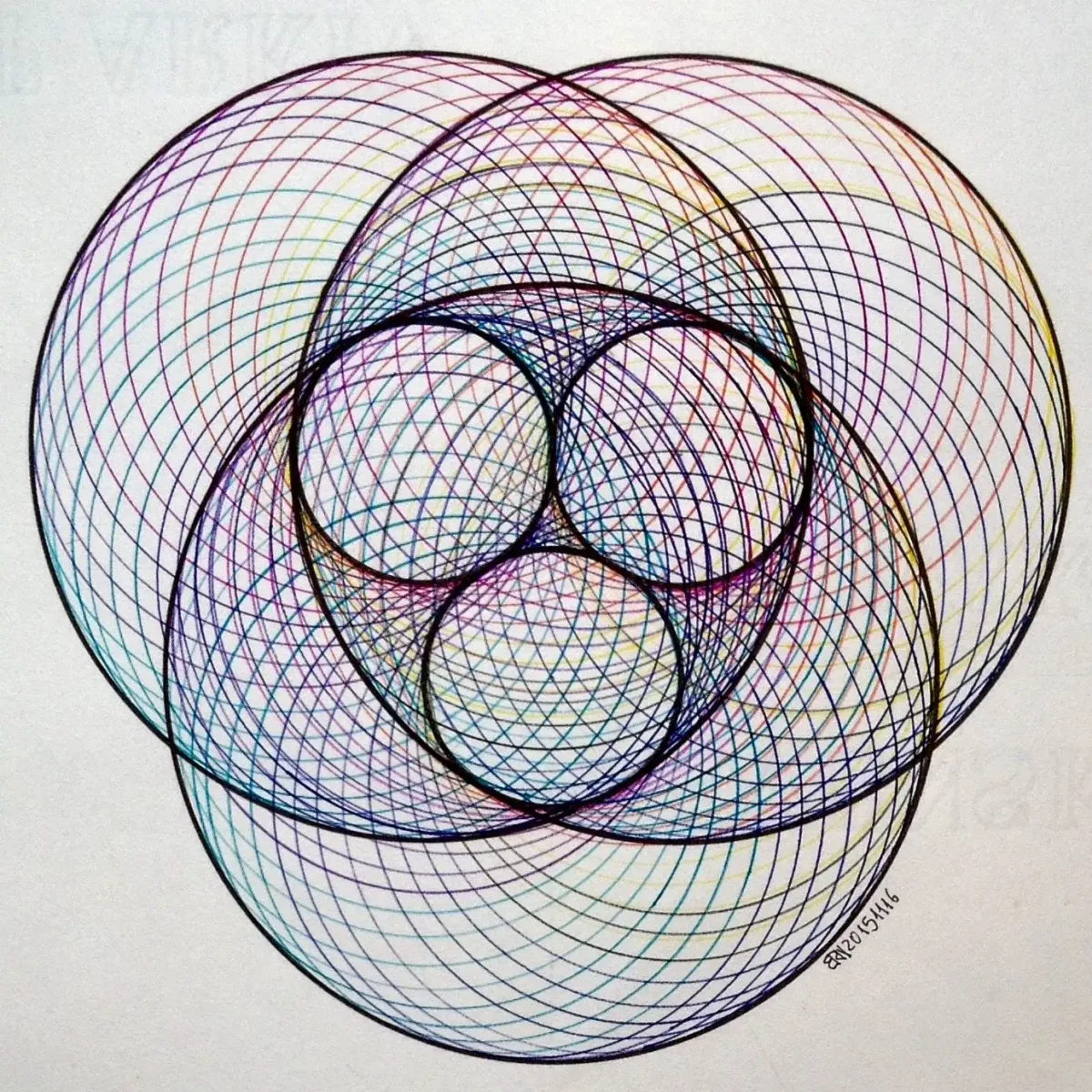 Круг спирограф