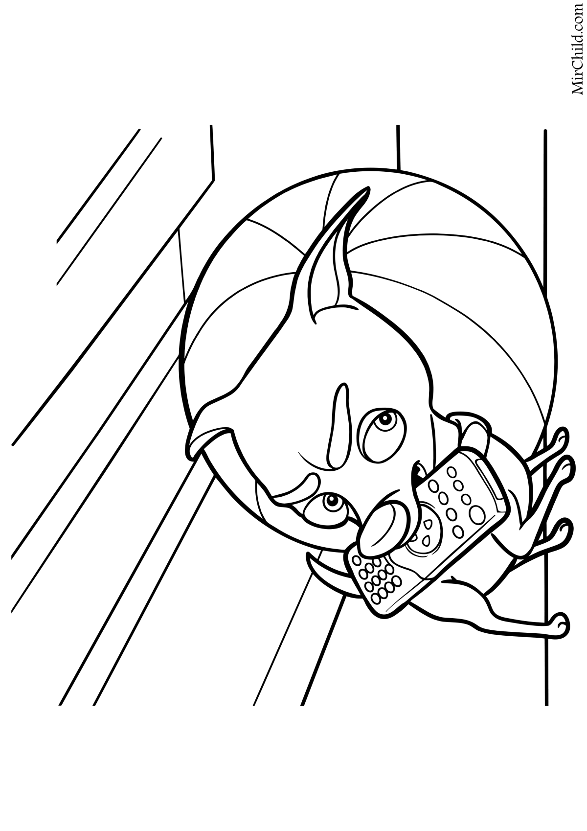 Фиксики паучок жучка