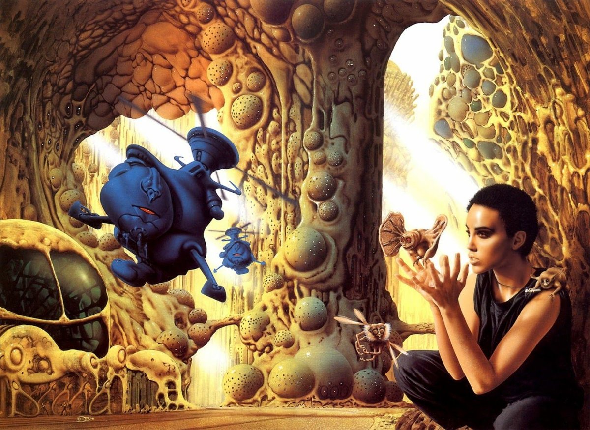 Художник Джим Бернс фантастика