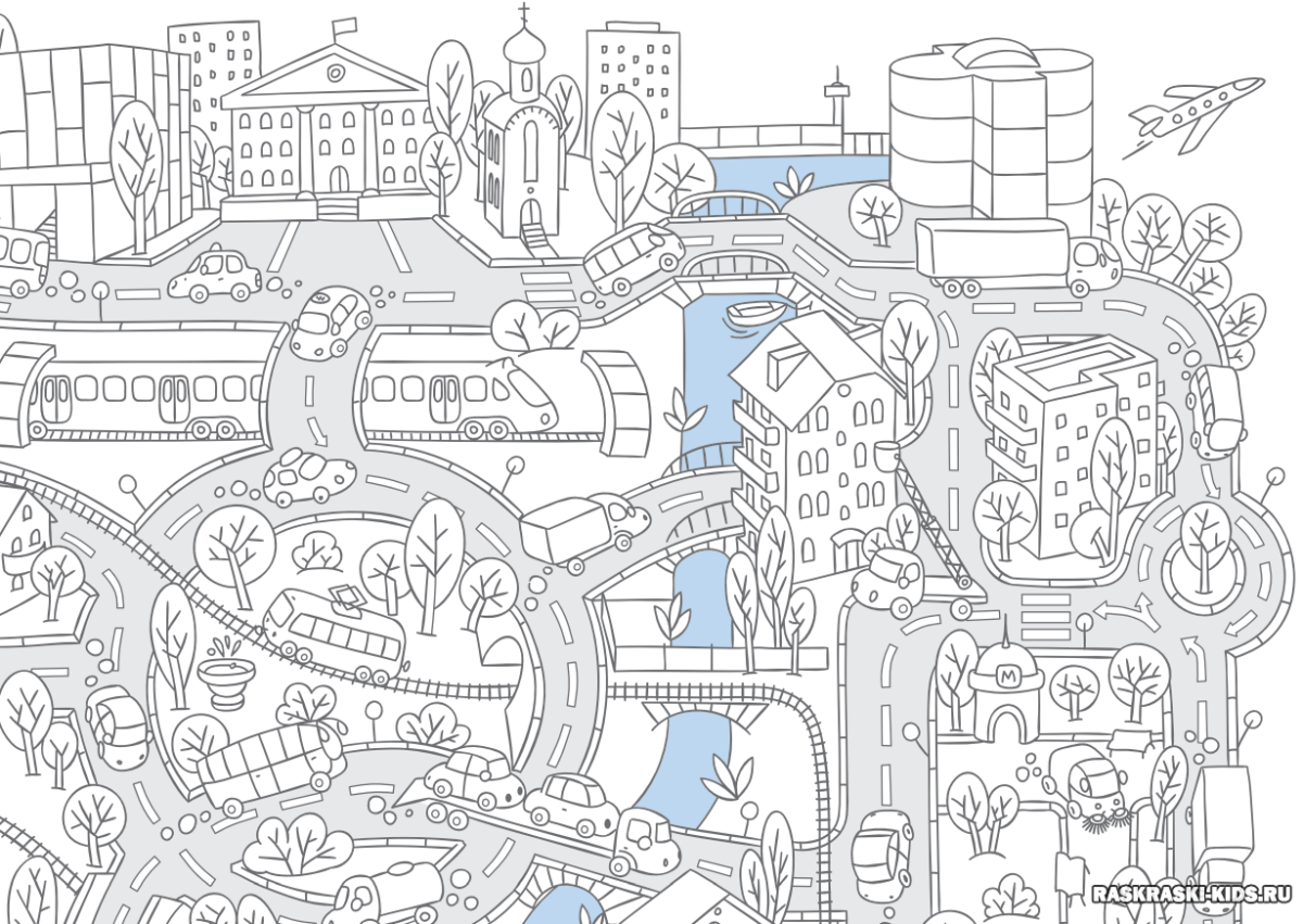 План города для детей
