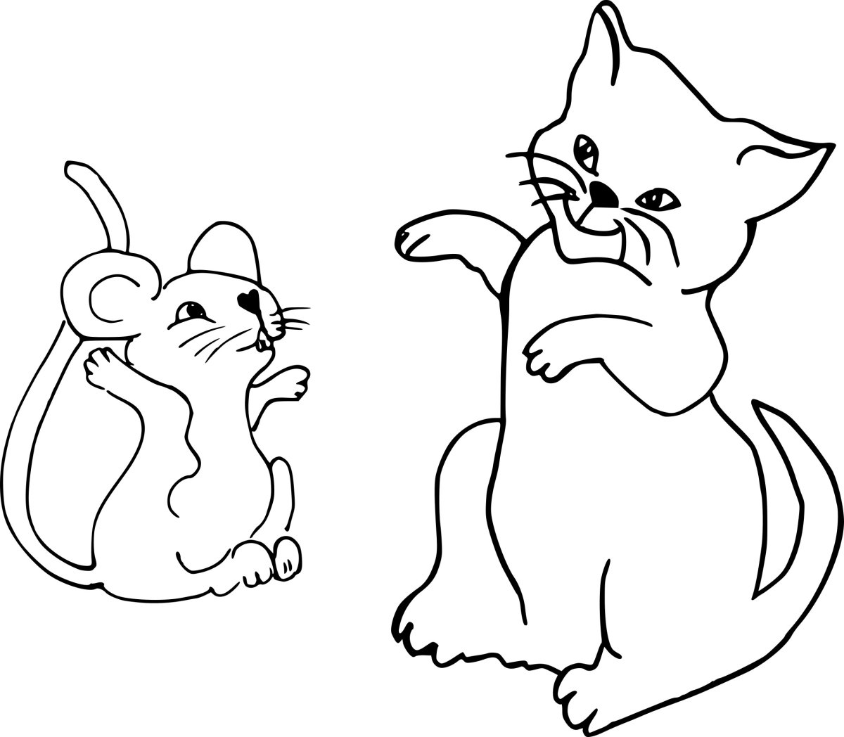 Раскраска сказка Репка для детей 3-4 лет