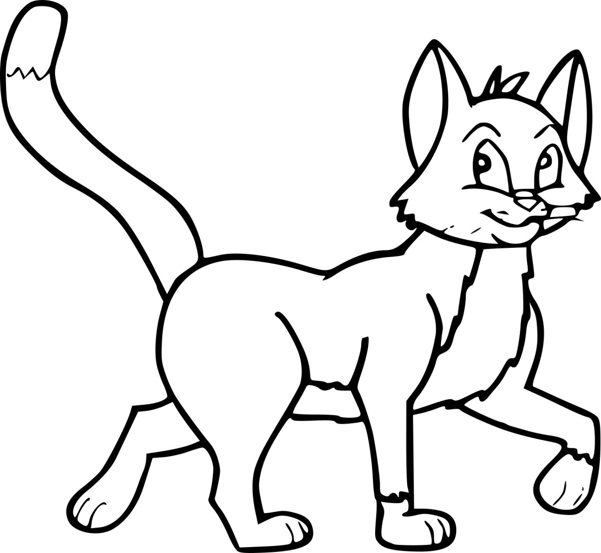 Маска кота раскраска