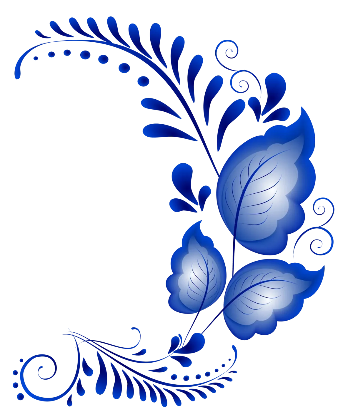 Гжель трафареты для росписи