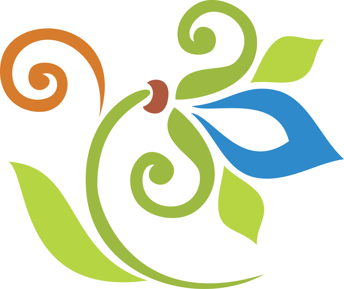 Казахский растительный орнамент