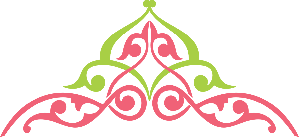 Татарский орнамент тюльпан