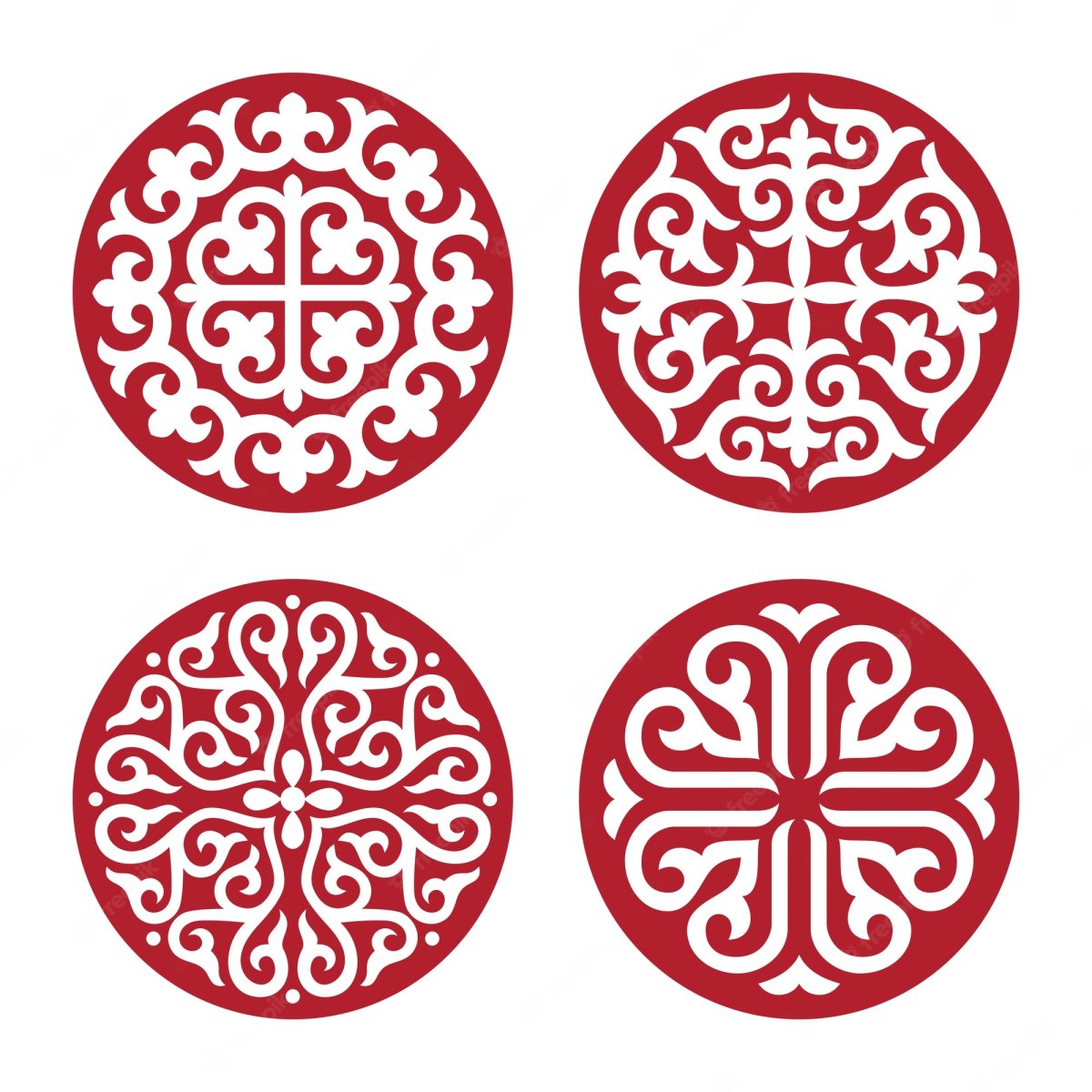 Татаро монгольский орнамент