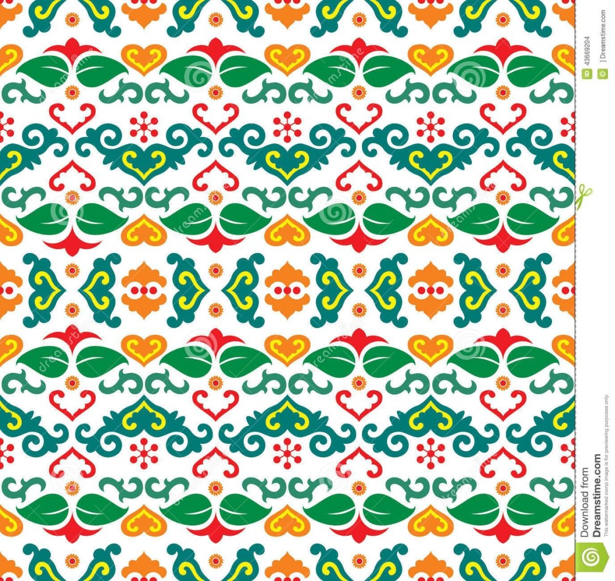 Татарский зооморфный орнамент