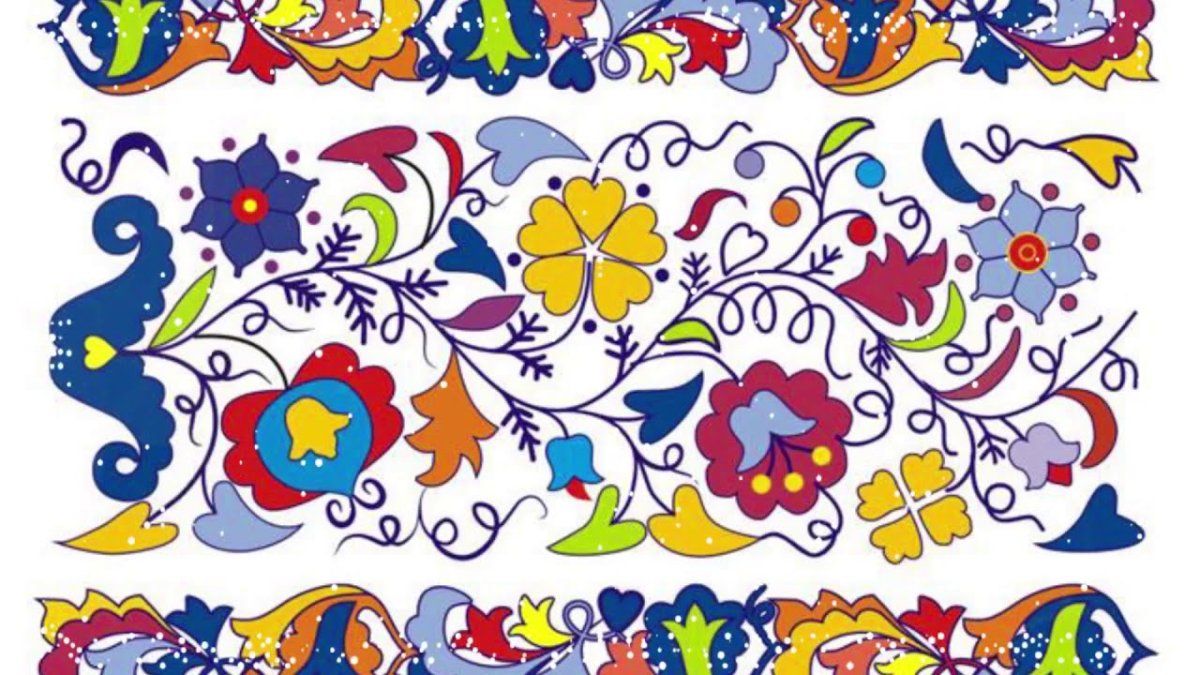 Национальный узор Татаров