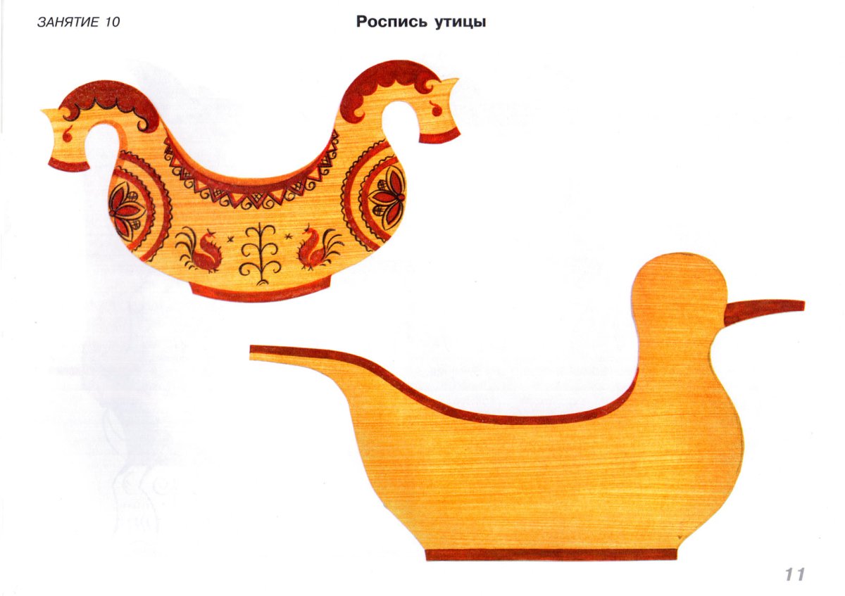 Мезенская роспись орнаменты и узоры