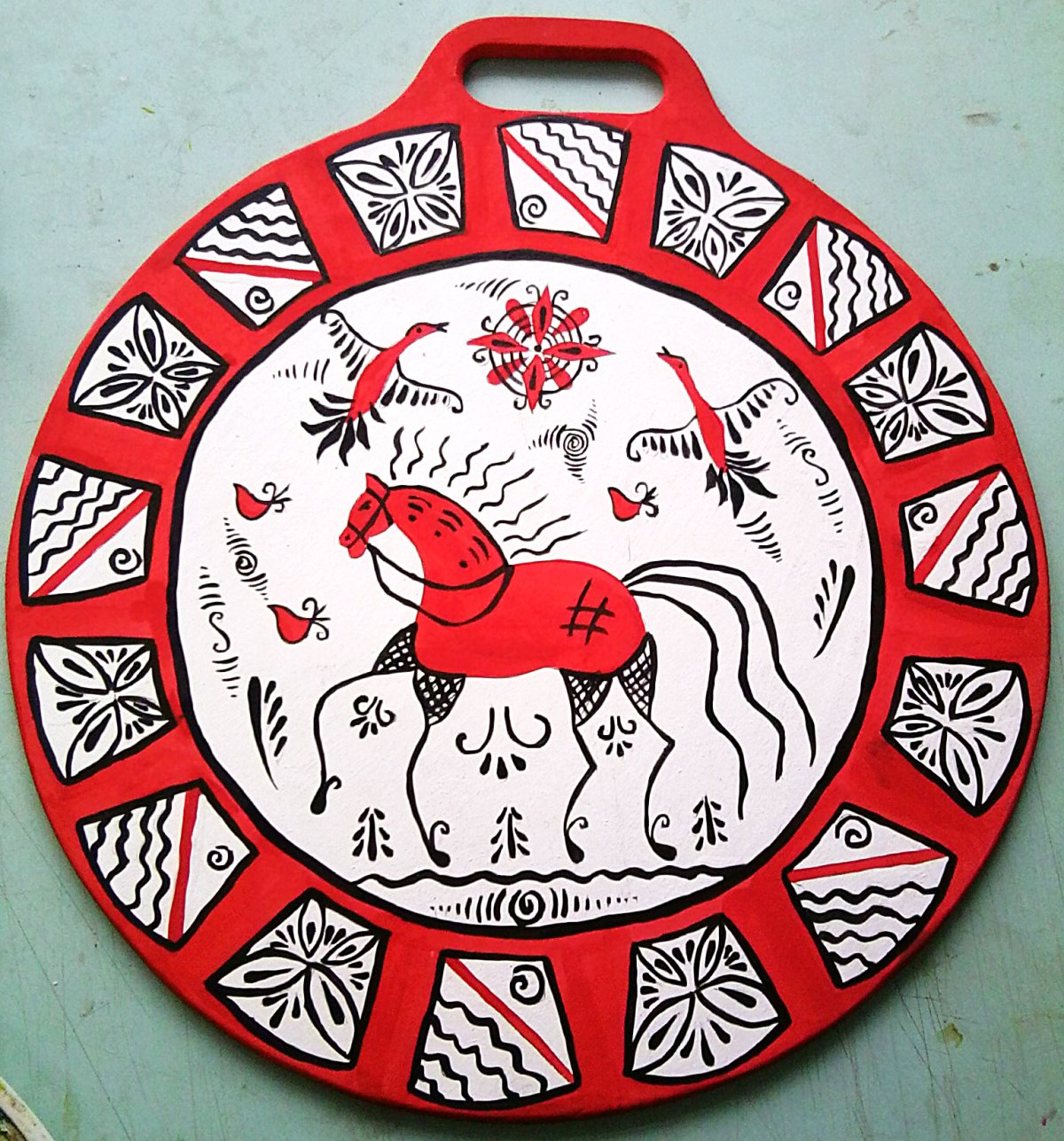 Мезенская роспись орнаменты и узоры