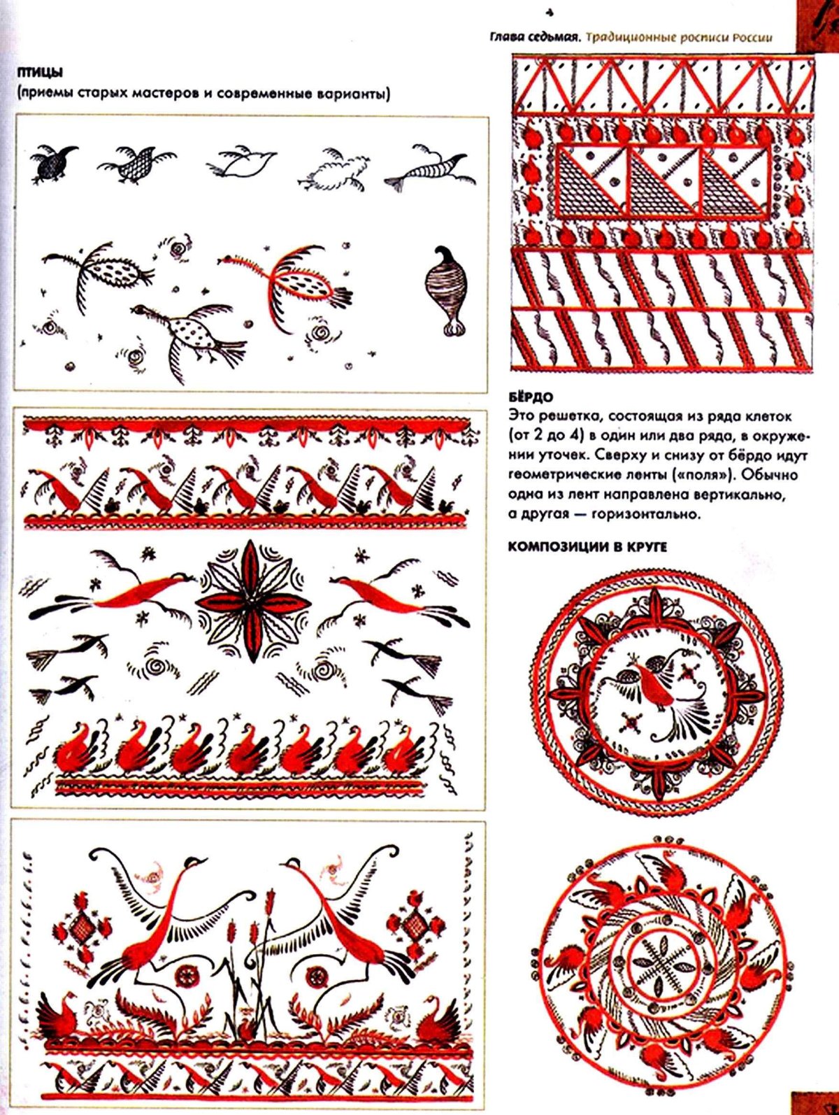 Мезенская роспись конь поэтапно