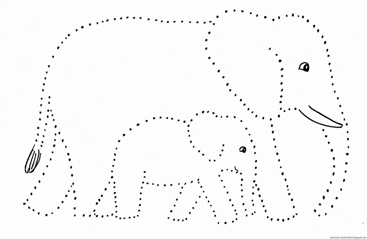 Рисунки по цифрам для детей сложные