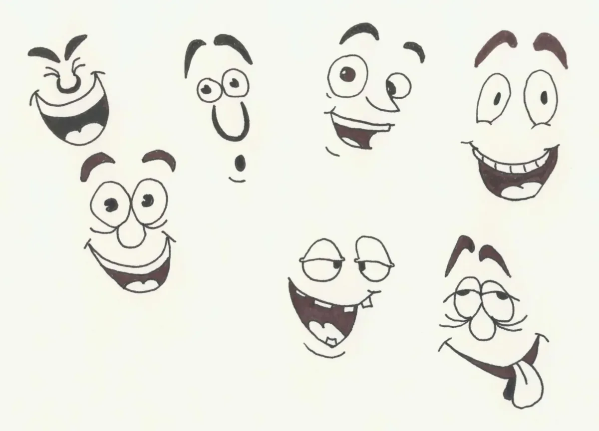 Мультяшные рожицы