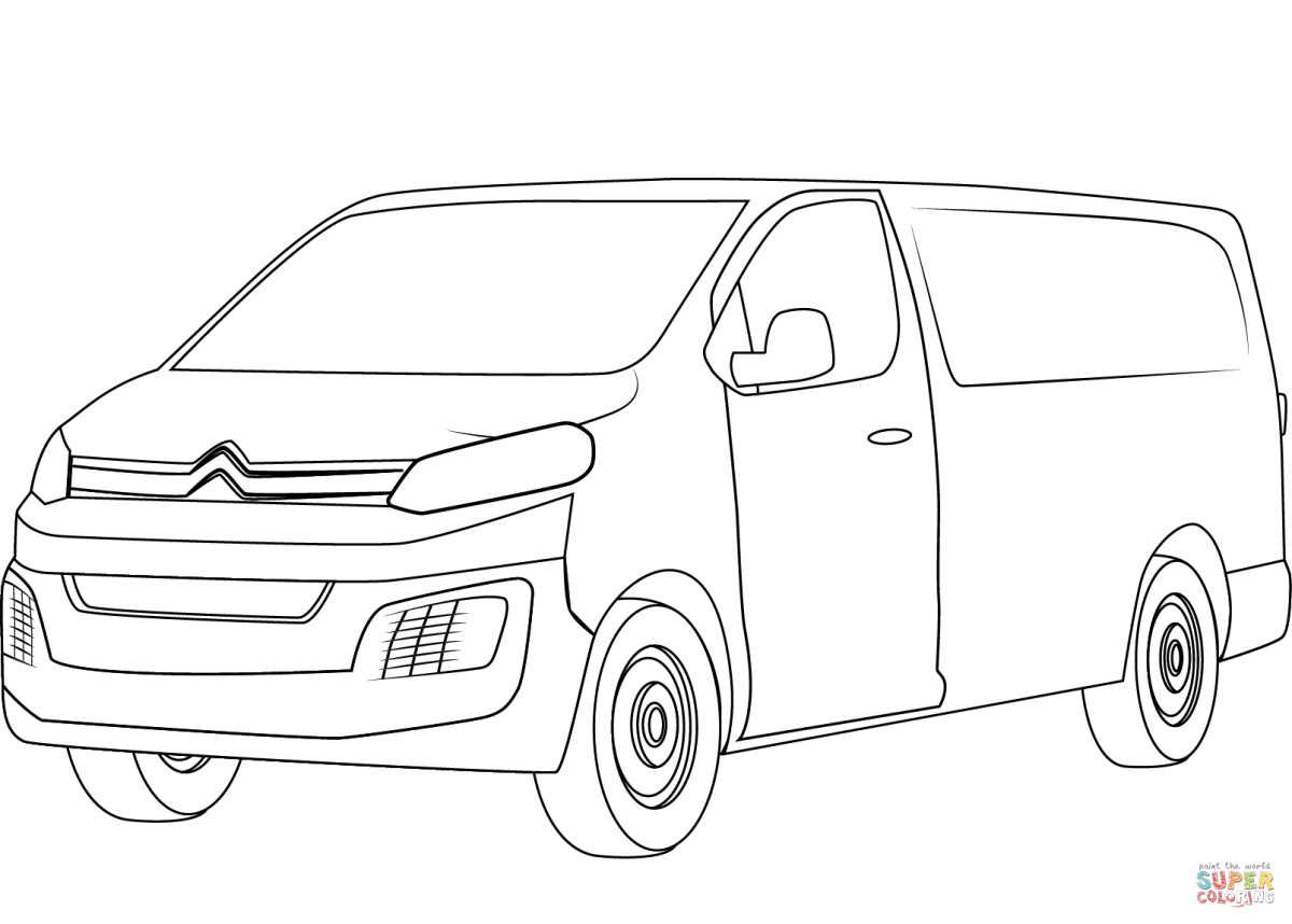 Раскраска Ситроен