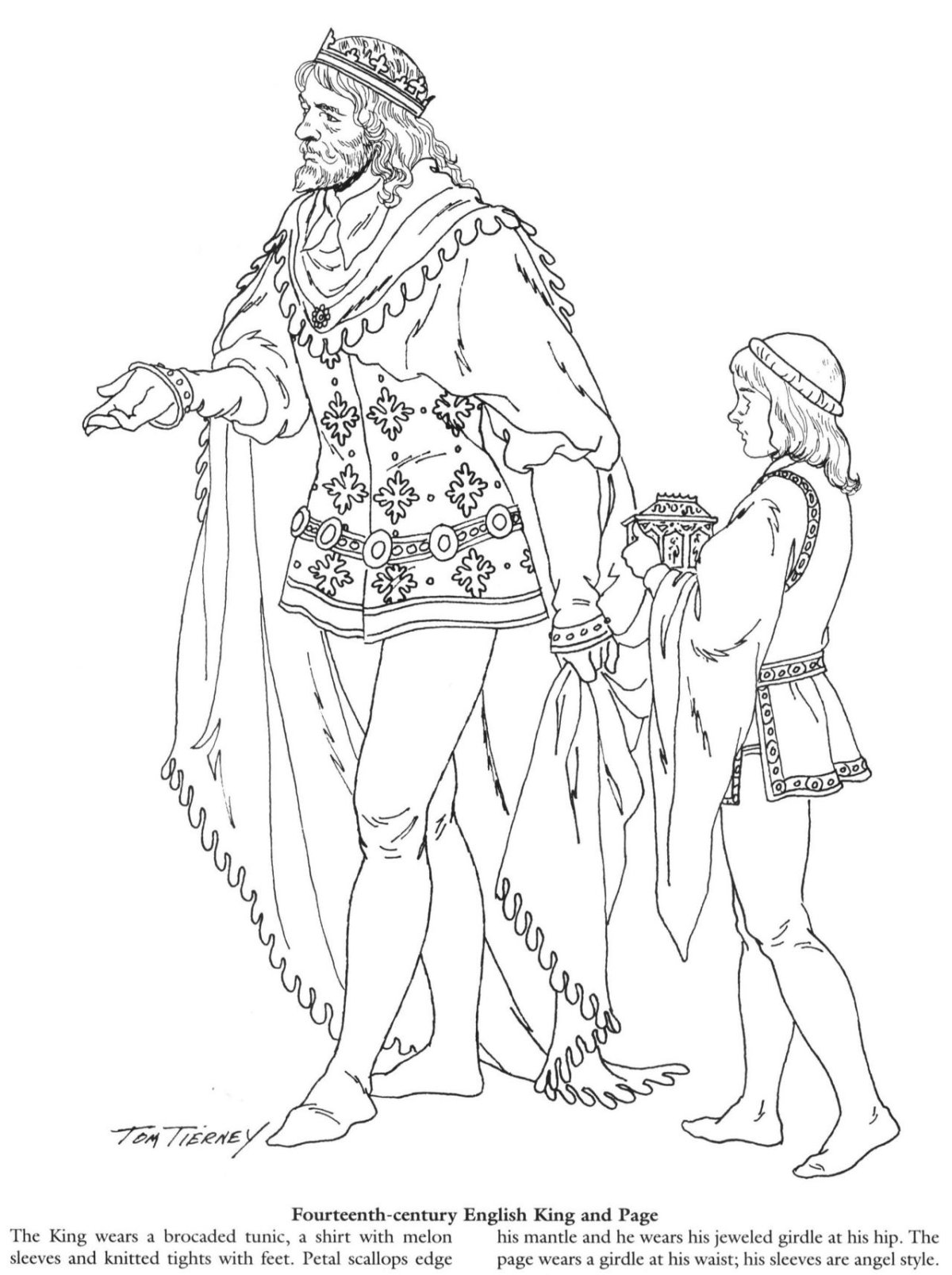 Раскраски средневековье