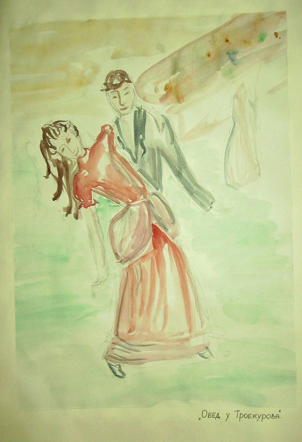 Шмаринов иллюстрации к Дубровскому