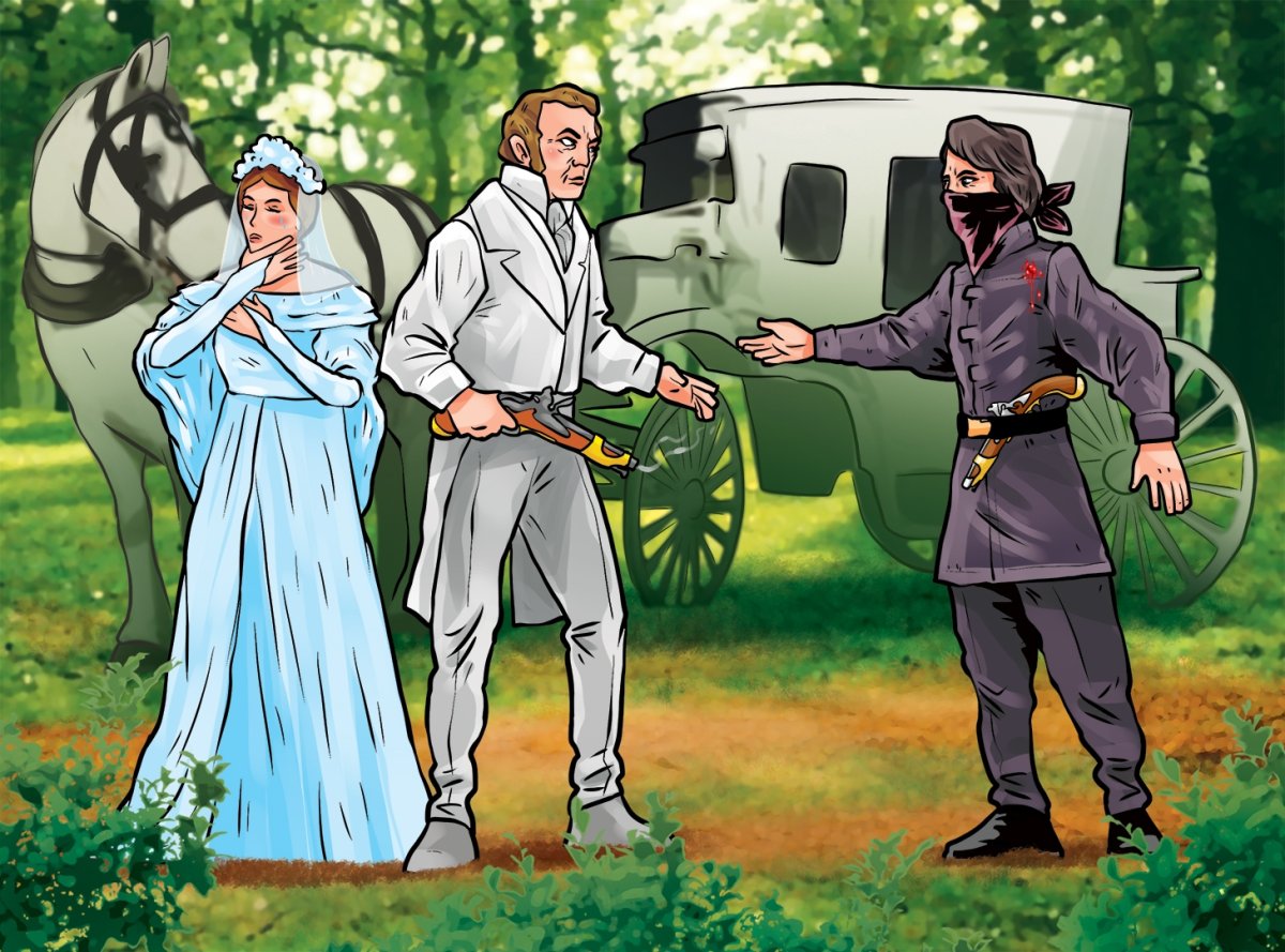 Иллюстрации к роману Дубровский Шмаринов