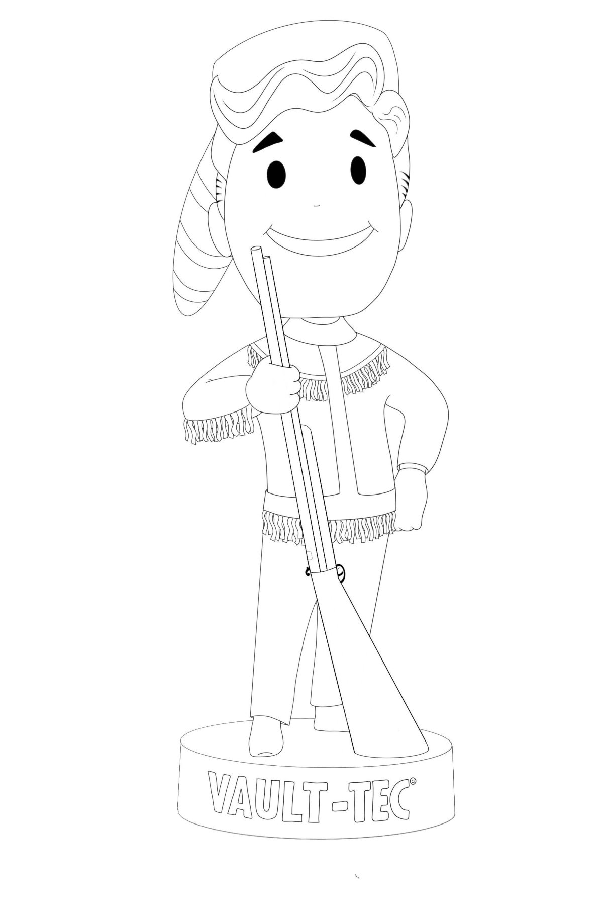 Волт бой в силовой броне