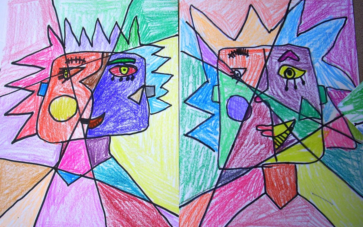 Пабло Пикассо раскраски