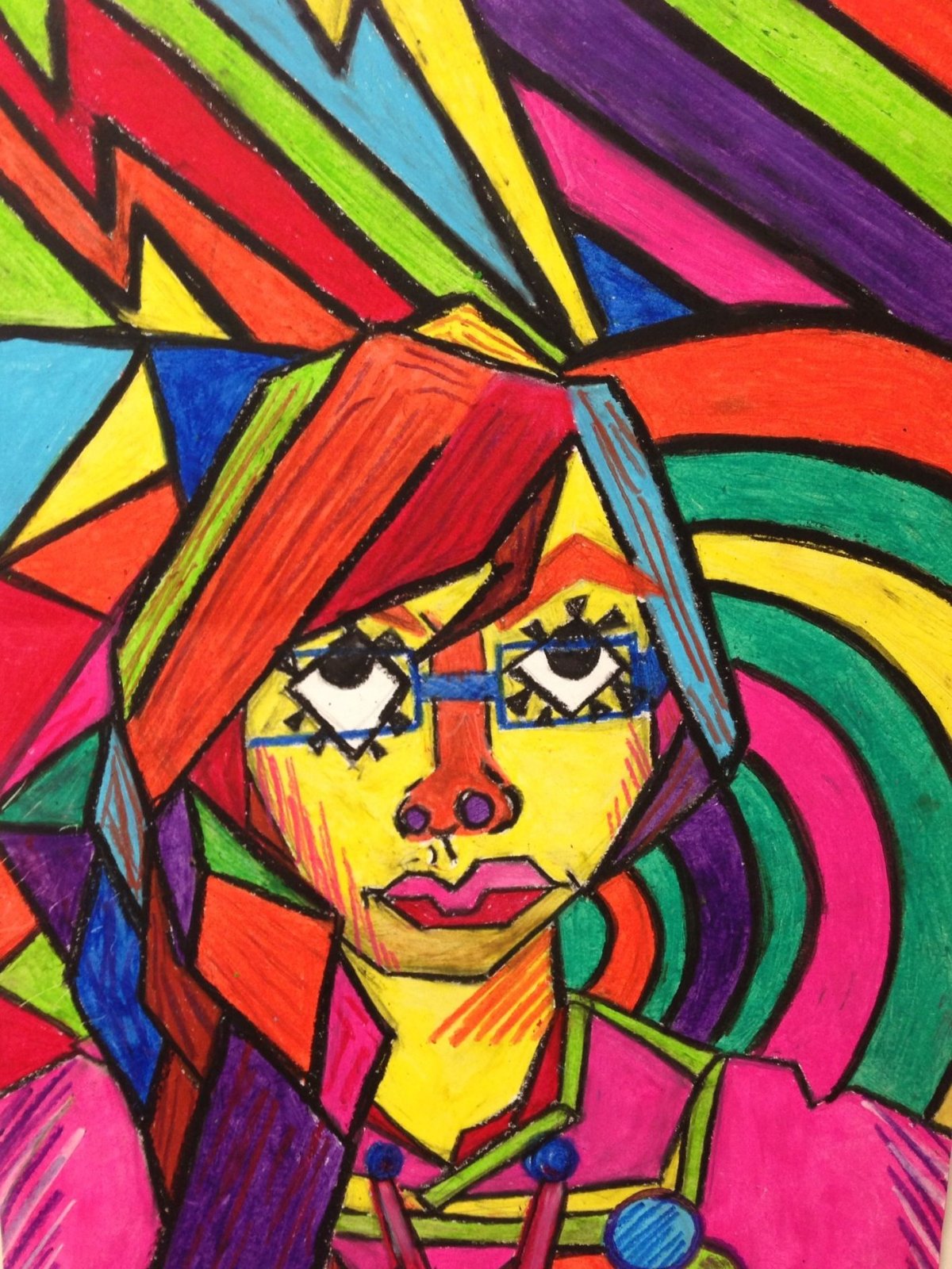 Кубизм Пикассо кот