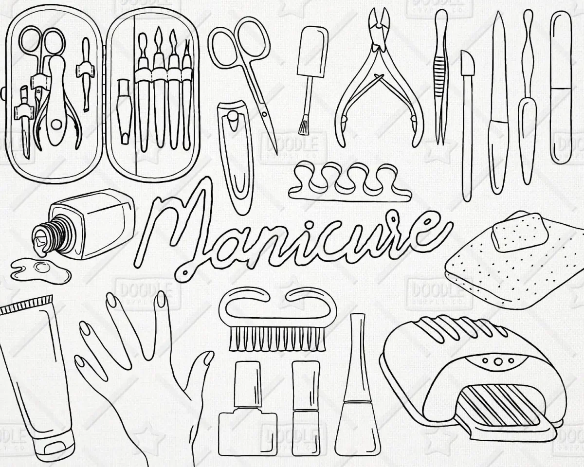 Раскраска повариха для детей