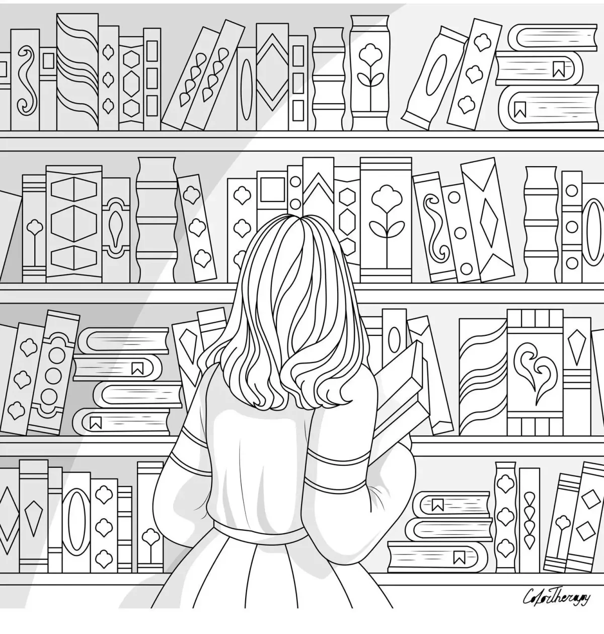 Раскраска Царевна Даша из мультфильма царевны