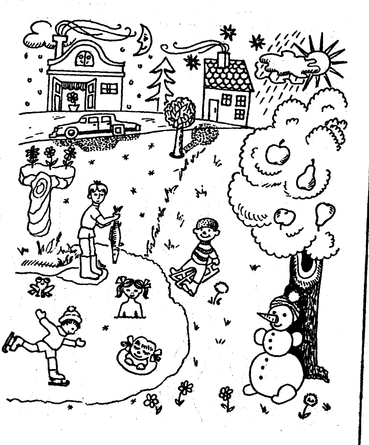 Загадки раскраски для детей