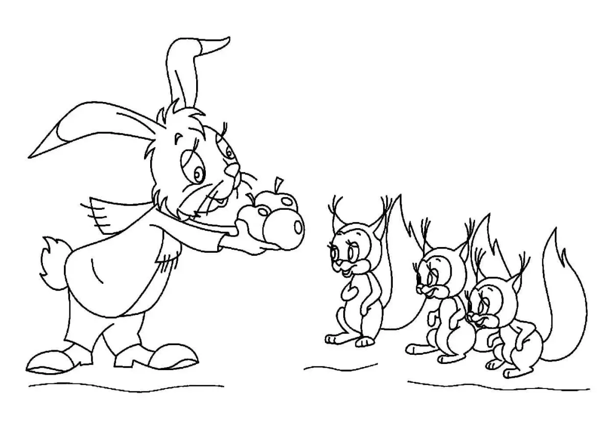 Сказка Сутеева кораблик раскраска