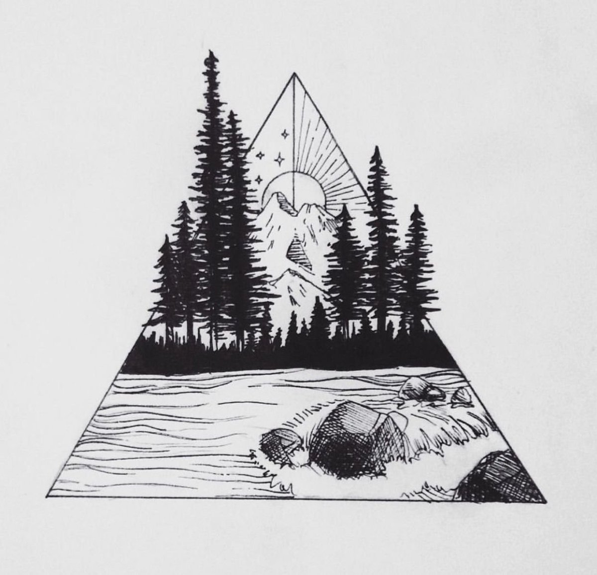 Раскраска Лесные животные в лесу