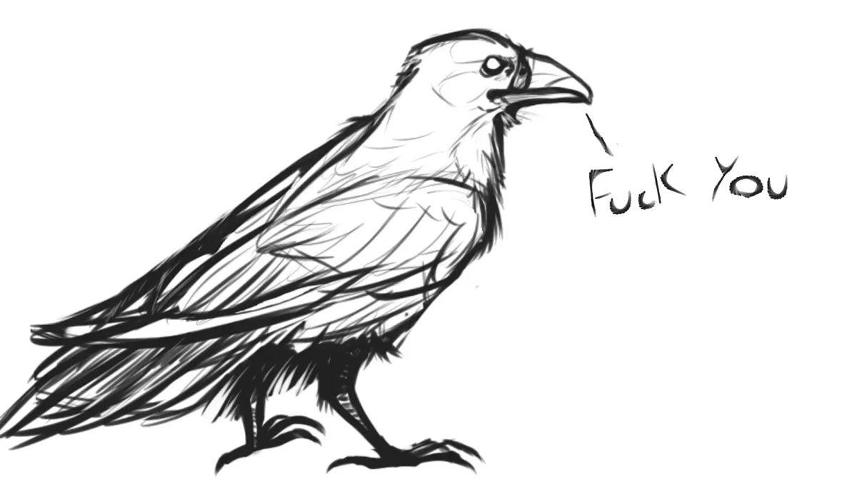 Пластилиновая ворона раскраска