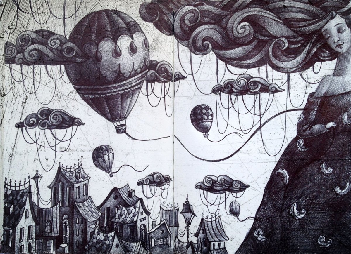 Корабли Сочи нарисованные иллюстратор