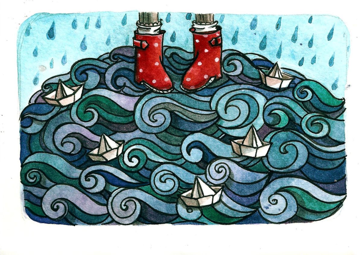 Анна Аренштейн иллюстрации Графика