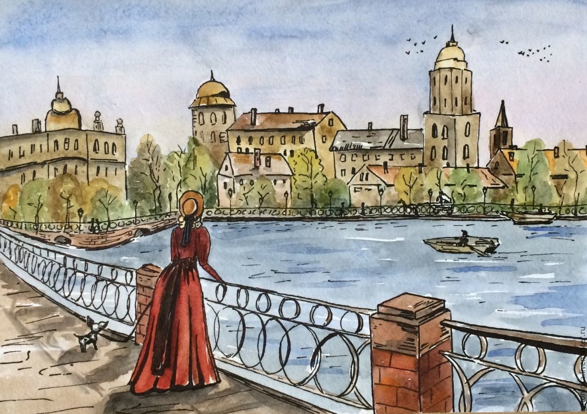 Илья Глазунов Достоевский белая ночь