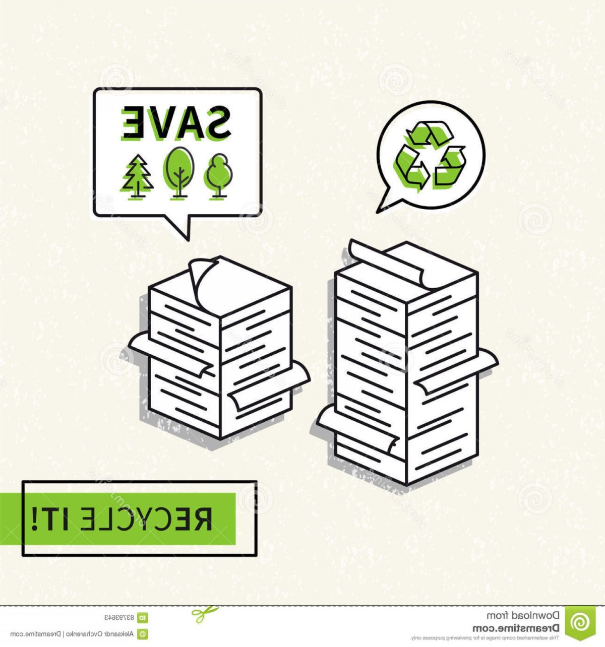 Стопка рисунок