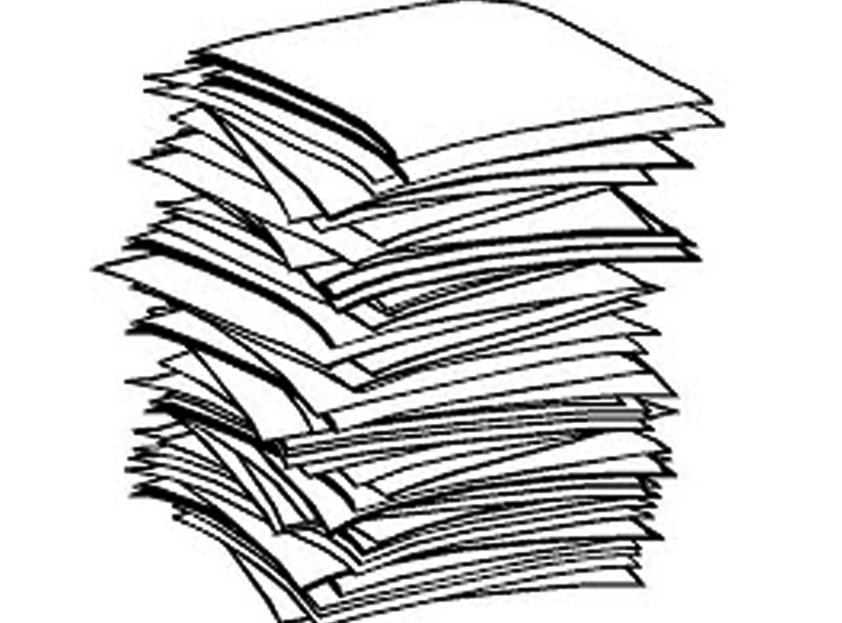 Макулатура значок