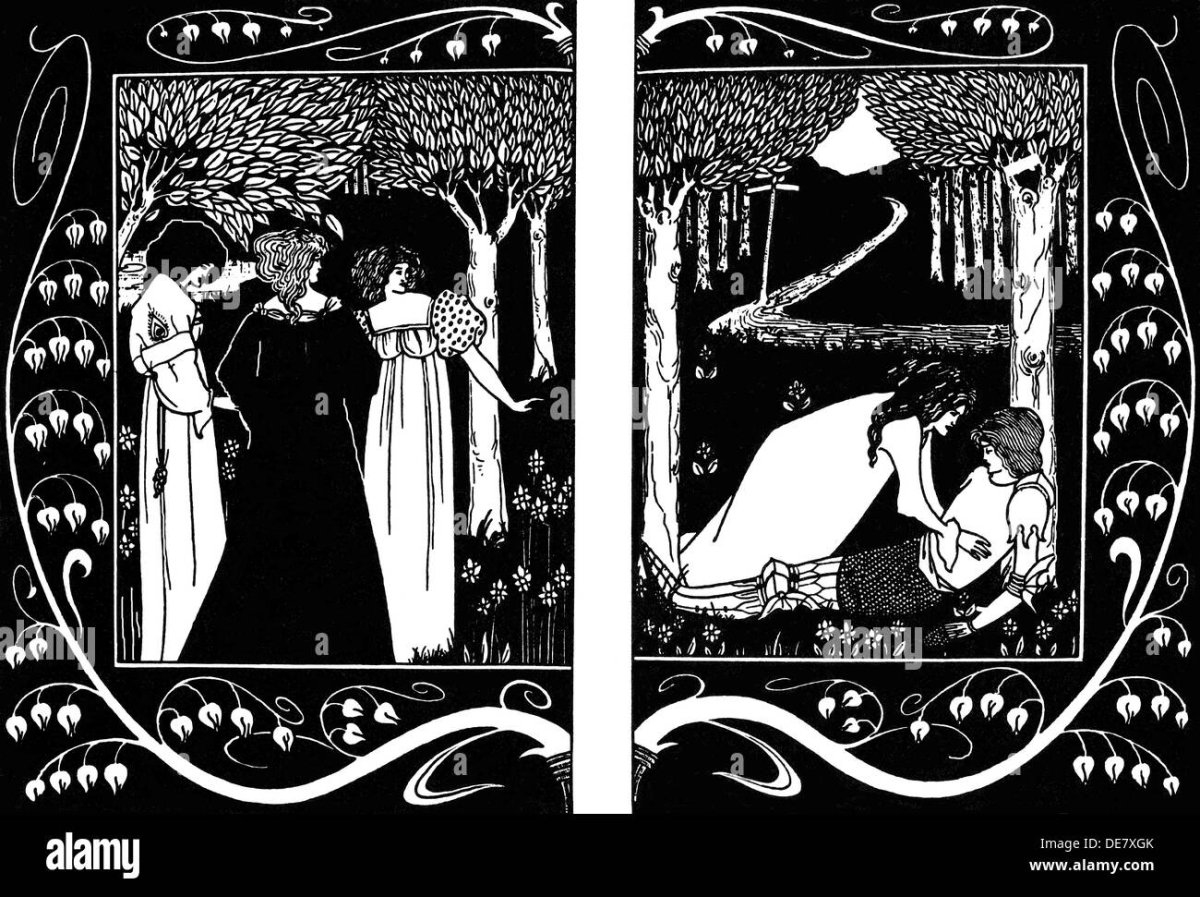 Лакедемонские послы Обри Бердслей