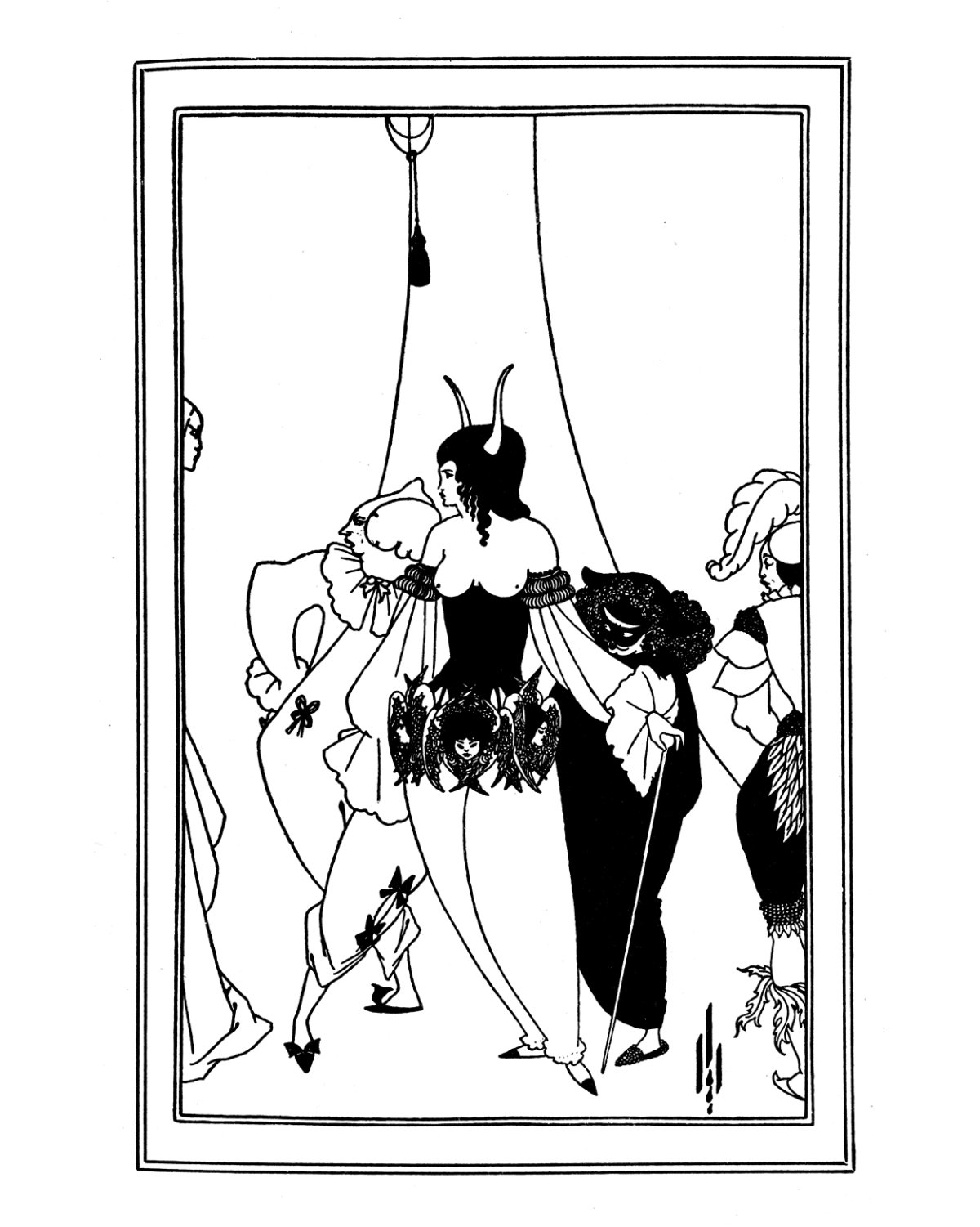 Обри Бердслей шедевры Модерна