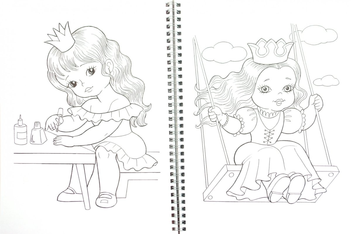 Раскраска для девочек