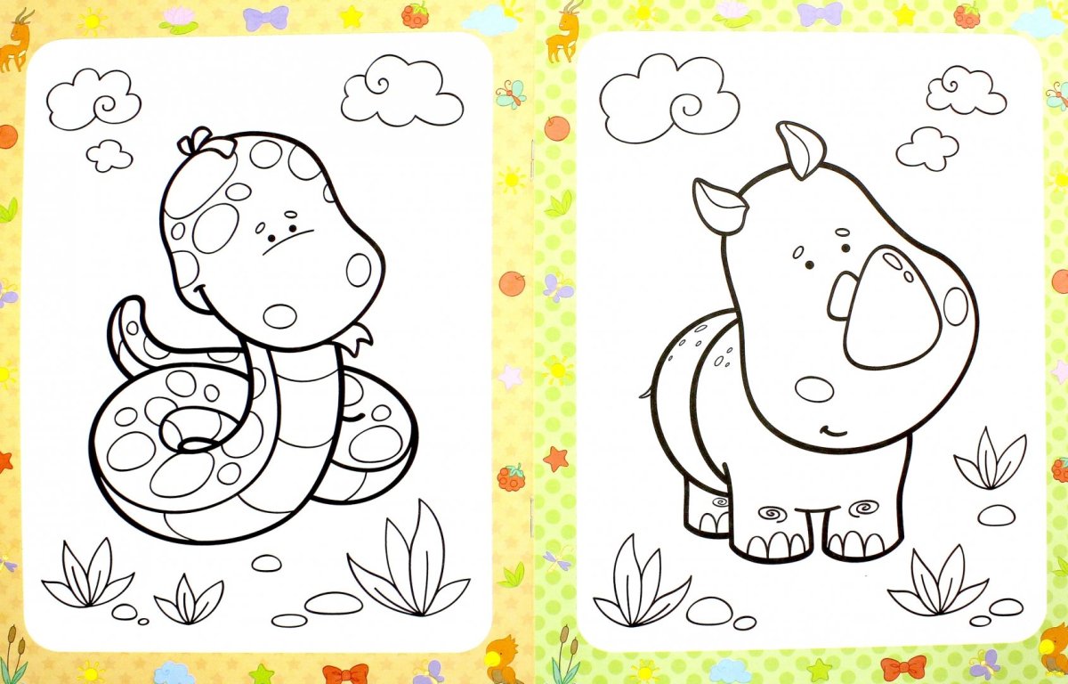 Расскраскадля малышей