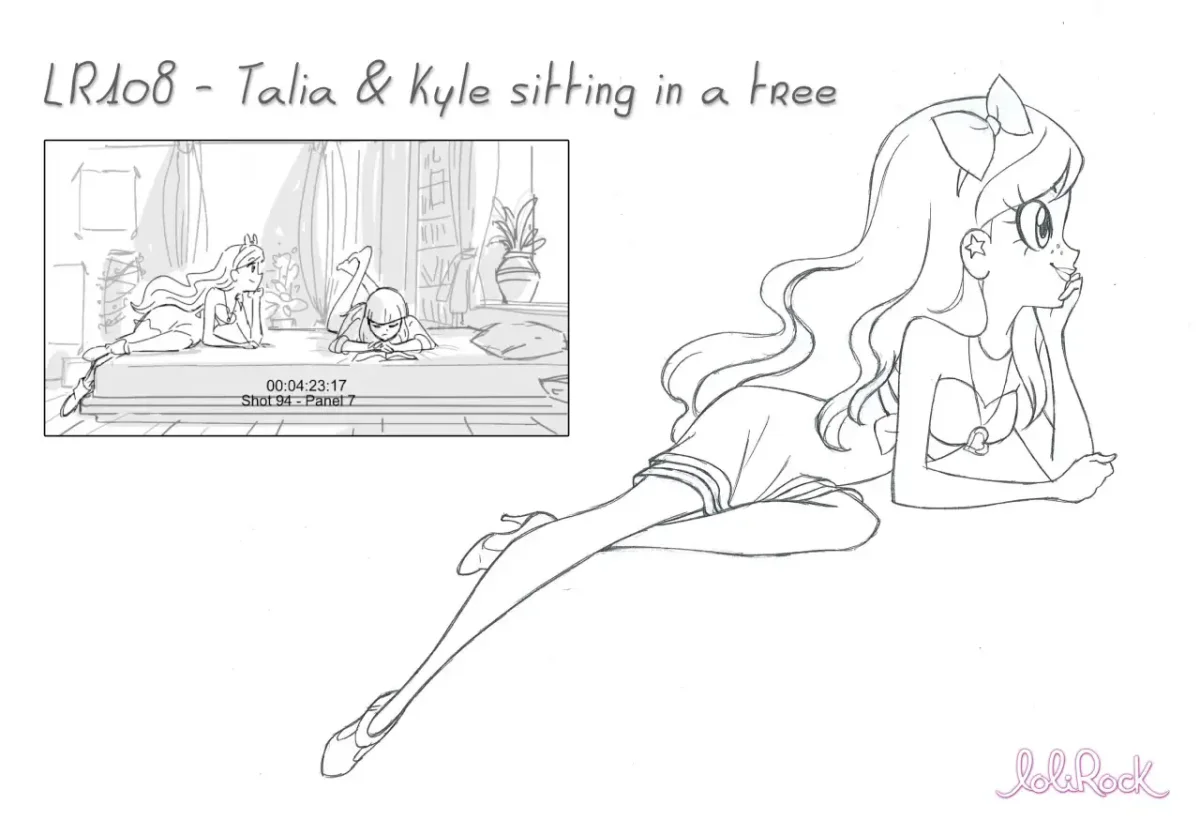 LOLIROCK Раскадровка