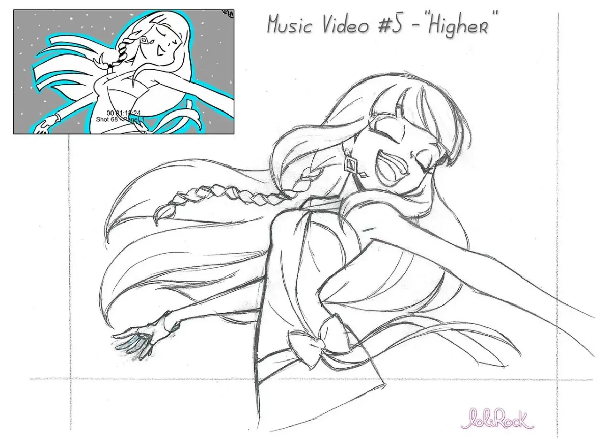 Лолирок раскадровки