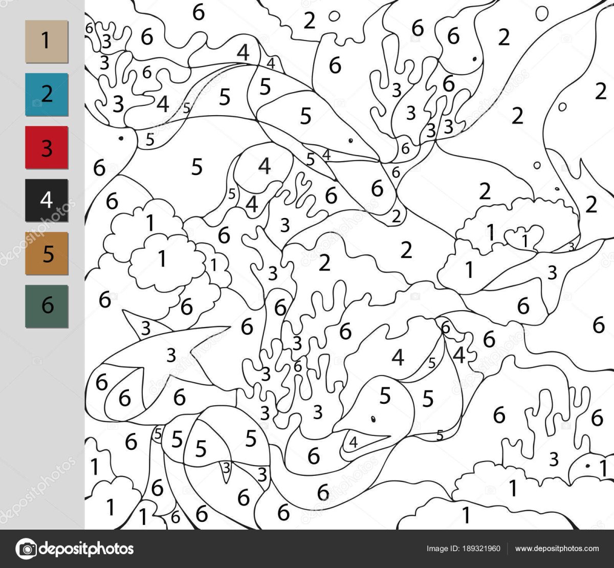 Космические раскраски по цифрам