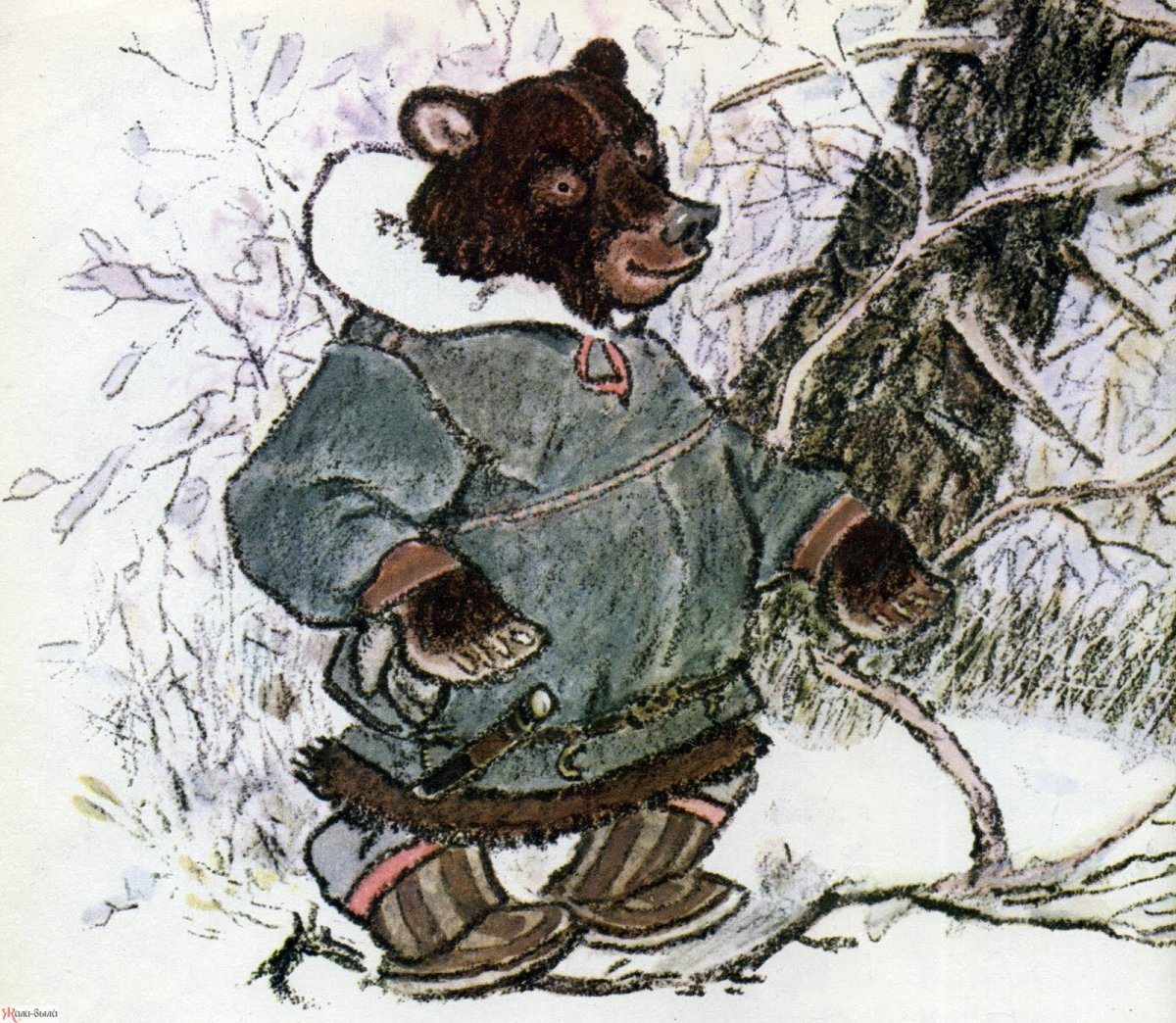 Джек Лондон Сказание о Кише иллюстрации