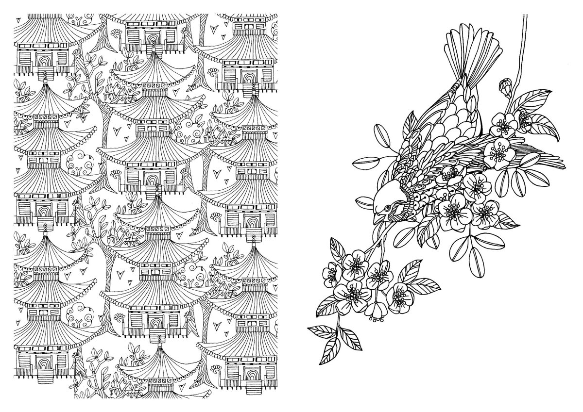 Японские узоры