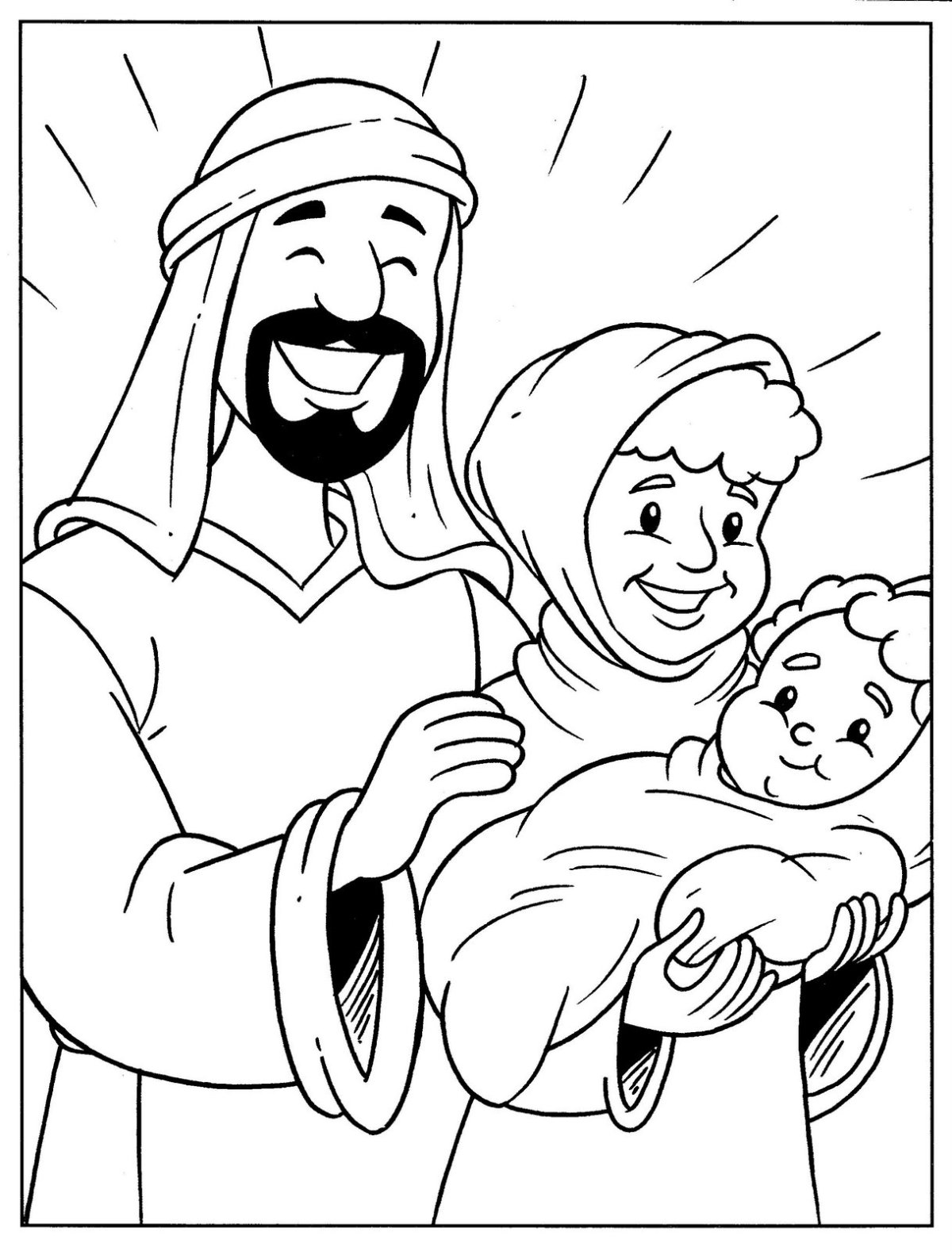 Авраам рисунок