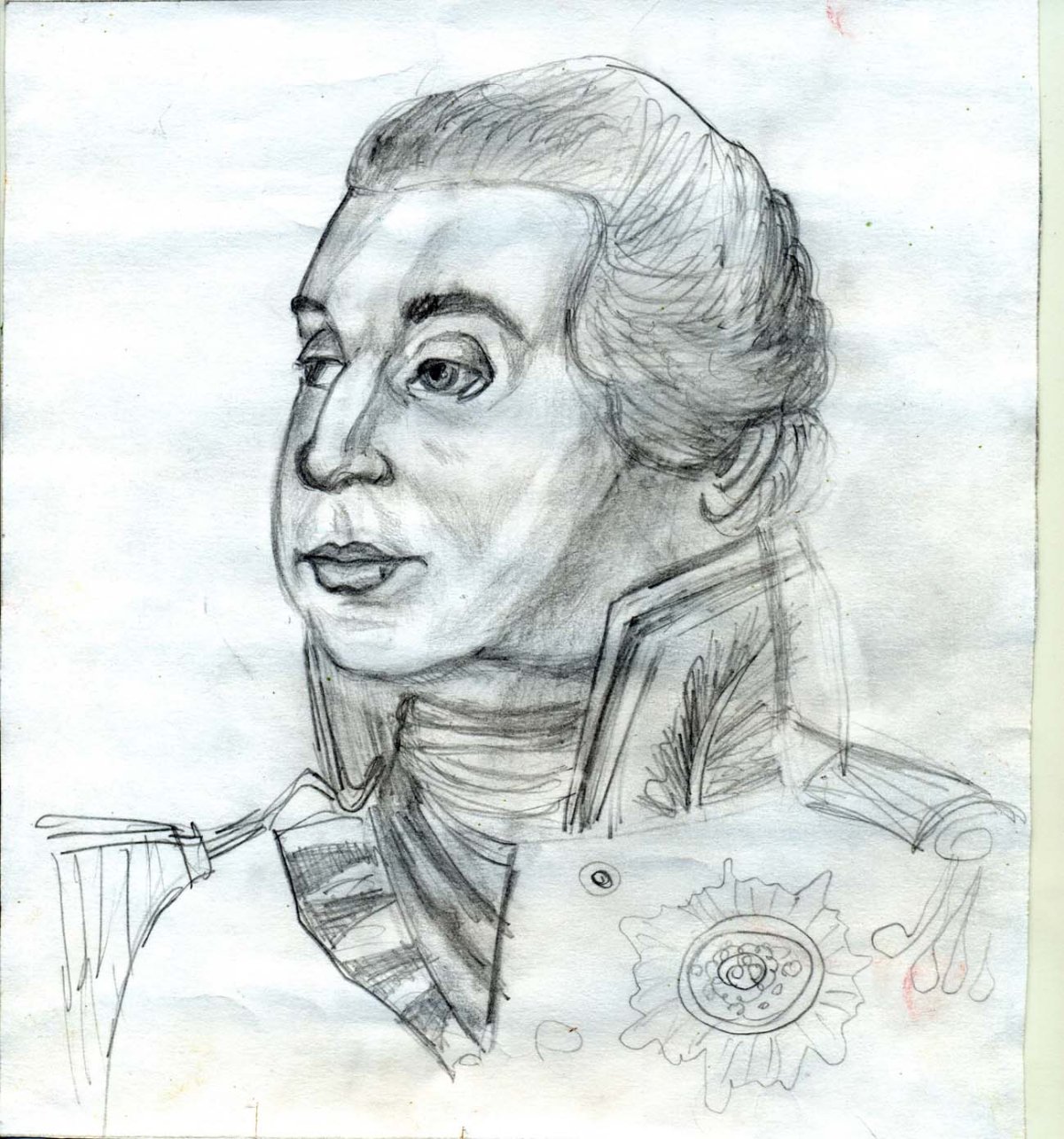 Раскраска генерал майора