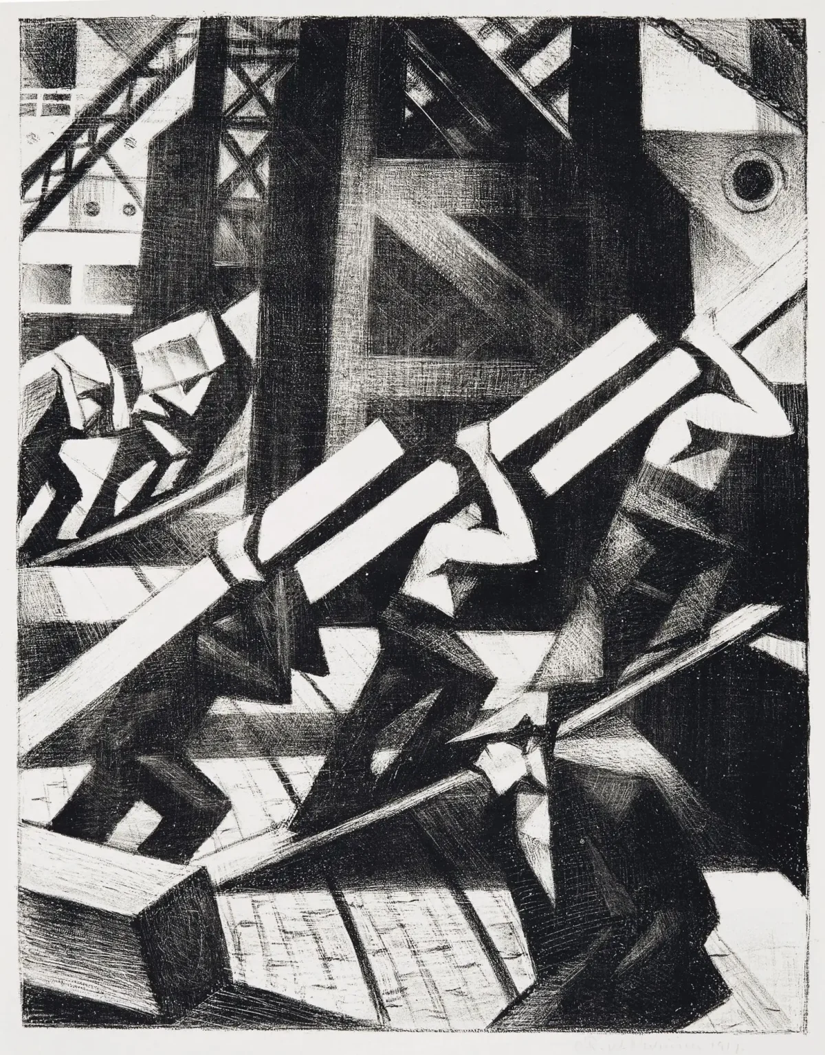 Стиль рисования футуризм